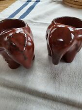 Partylite Teelichthalter Set Elefanten - Paar Afrika Savanne