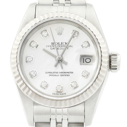 Rolex datejust damenuhr 18k - rolex,