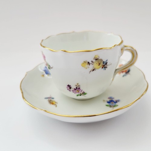 Meissen mokkatasse mit - meissen,