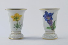 2 Blumenvasen Rosenthal Handmalerei München Höhe 8cm Sehr guter Zustand