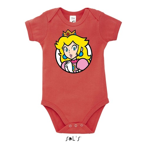 Strampler peach prinzessin - strampler,
