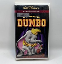 Dumbo VHS Disney Video Tape