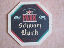 10  Bierdeckel  Bierfilz  Parkbrauerei  Schwarz Bock
