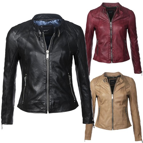 Maze damen lederjacke lindsay - lederjacke,