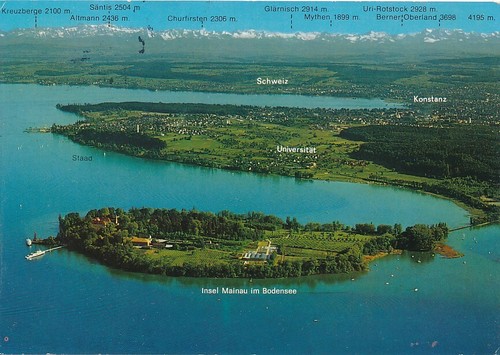Alte insel mainau - ak,