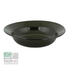 Emaille-Teller Grün  Ø 24 cm