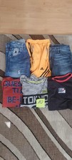 BEKLEIDUNGSPAKET JUNGS 6 TEILE JEANS T-SHIRT HOODIE KURZ HOSE ADIDAS XS 176
