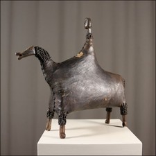 68027) Reiter-Figur Tschad Afrika AFRIKANISCHE KUNST