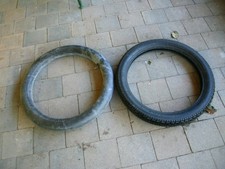 Heidenau Motorradreifen mit Schlauch und Felgenband 3.00-19"