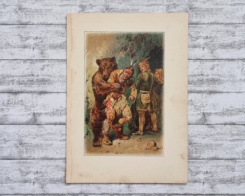 Braunbär krieger indianer - krieger,