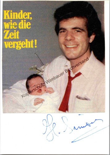 Original autogramm heintje - heintje, ///