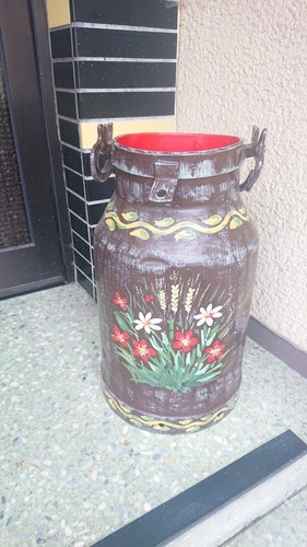 Milchkanne antik groß - antik, kg