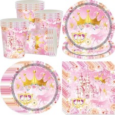 Glitzerndes Rosa Schloss