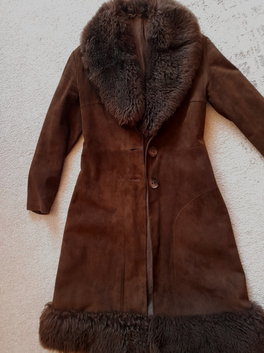 Wildledermantel 38 - wildledermantel, gr.38