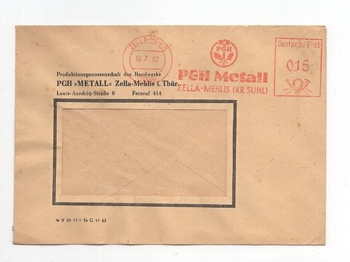 Ddr brief absenderfreistempel - ddr,