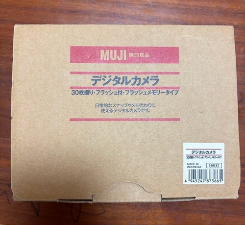Muji digitalkamera neu - muji,