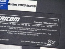 Gehäuse unten Gericom Phantom