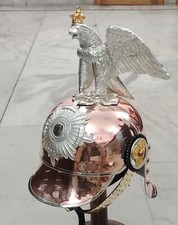 Kaiser Kupfer Pickelhaube Helm