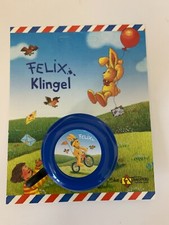 Fahrradklingel Felix der Hase /blau