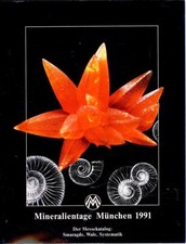 Messekatalog 28. Münchner Mineralientage 1991 STEINE VON WELT - München - NEU !!