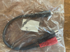 Audio Adapter Kabel 3,5 mm Klinke auf 2 x Chinch Kupplung