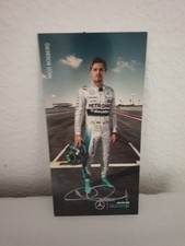 Nico Rosberg Mercedes Karte 10x20 Orginal Signiert 12