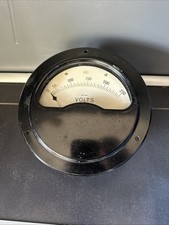 Alter Voltmeter Aus Bakelit Für Garage Werkstatt Loft