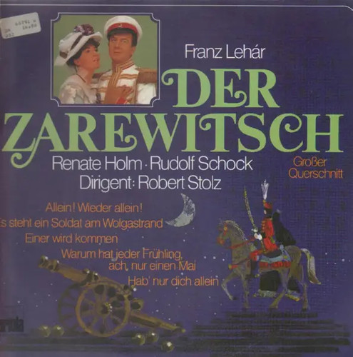 Lehar der zarewitsch großer - lehar,