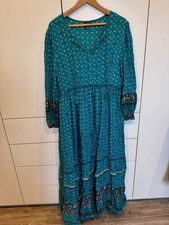 Superdry Damen Kleid Gr 42  Lang Maxikleid