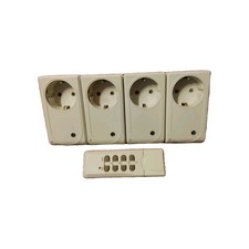 4 Funksteckdosen mit