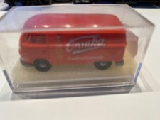 Brekina 3213 VW T 1 Bulli Kastenwagen Oranka Limonade in Vitrine mit OVP 1:87 HO