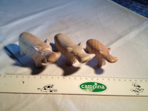 Hippopotamus familie vater - hippopotamus, familie,