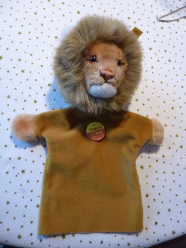 Steiff handpuppe löwe - steiff, 6471/27