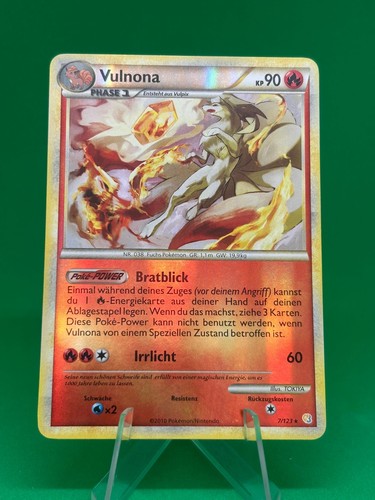 Pokémon karte vulnona holo - karte,
