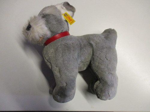 Steiff hund schnauzer - schnauzer, ca.