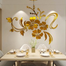 Spiegelnde Wanddekoration  3D