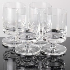 4 (von 16) Sherry Gläser Portwein Peill Malta Kristall Gläser Vintage ReUse 