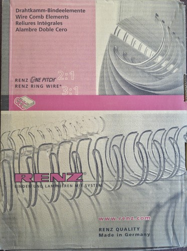 Renz ring wire schwarz - 3:1,
