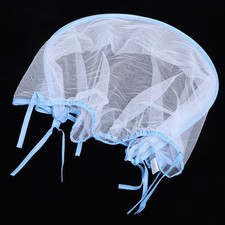 (Blauer Rand Rattan Kinderwagen Moskitonetz)Tragbare Vollabdeckung Fliegen In E