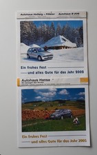 2 Kalender von Opel von 2002 & 2005