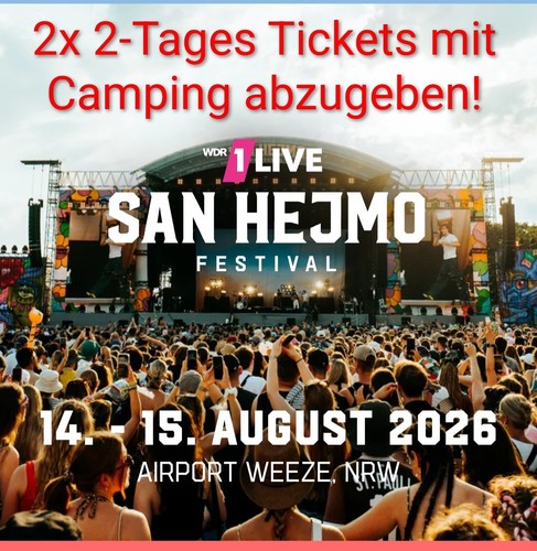 Tickets für san hejmo - san,