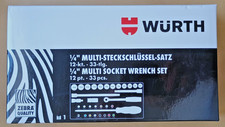 WÜRTH Steckschlüssel Set 1/4
