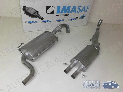 Imasaf auspuff set kat - set,