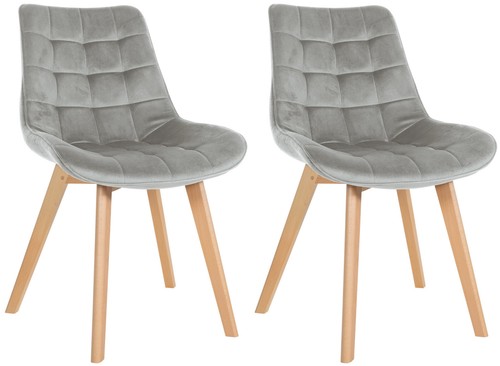 2er set stühle brook samt - brook,