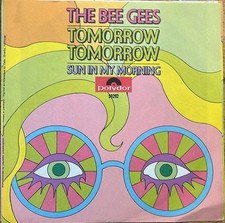 The Bee Gees: Tomorrow Tomorrow,  7" Single von 1969