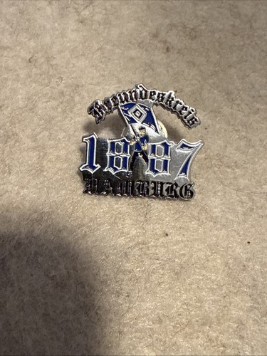 Hsv pin anstecker kutte - anstecker, rar