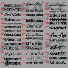 Heckscheibe 50cm Auto Aufkleber Rainbow Oil Slick Motivwahl Sticker FUN JDM