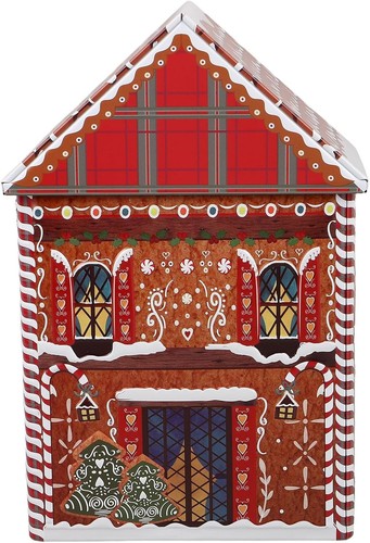 Weihnachtsdose lebkuchenhaus - weihnachtsdose,