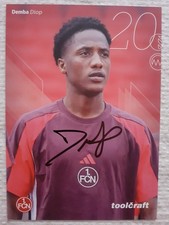 Autogrammkarte Demba Diop 1