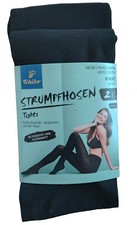 TCM Tchibo 2 x Damen Strumpfhose Strumpfhosen blickdicht & matt M 40 42 